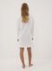 Cream white pure cotton nightshirt with Peanuts print_3