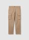Cargo trousers in stretch cotton_4