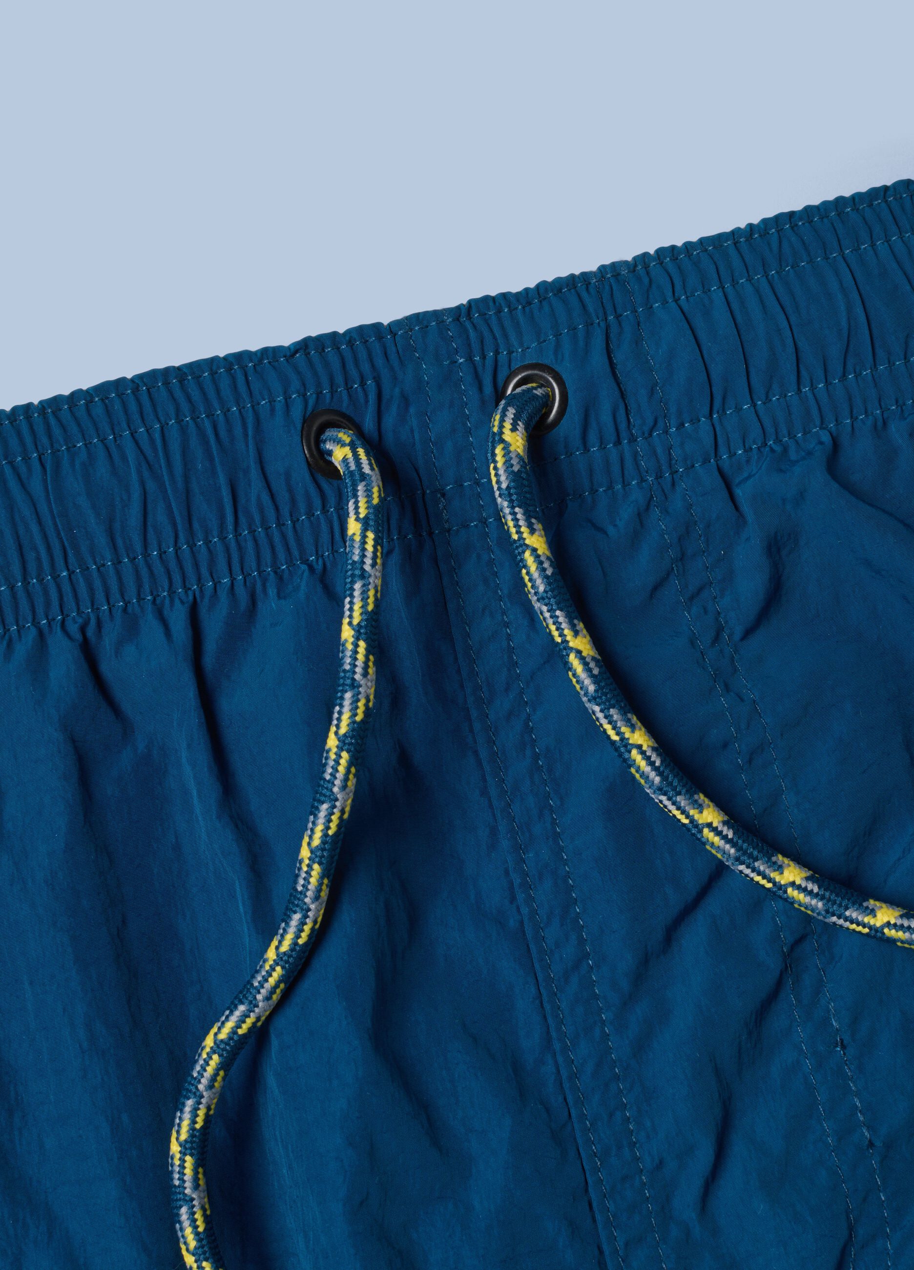Costume boxer ALTAVIA SAILNG blu con vita elasticizzata