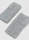 Grey fingerless knitted gloves_1