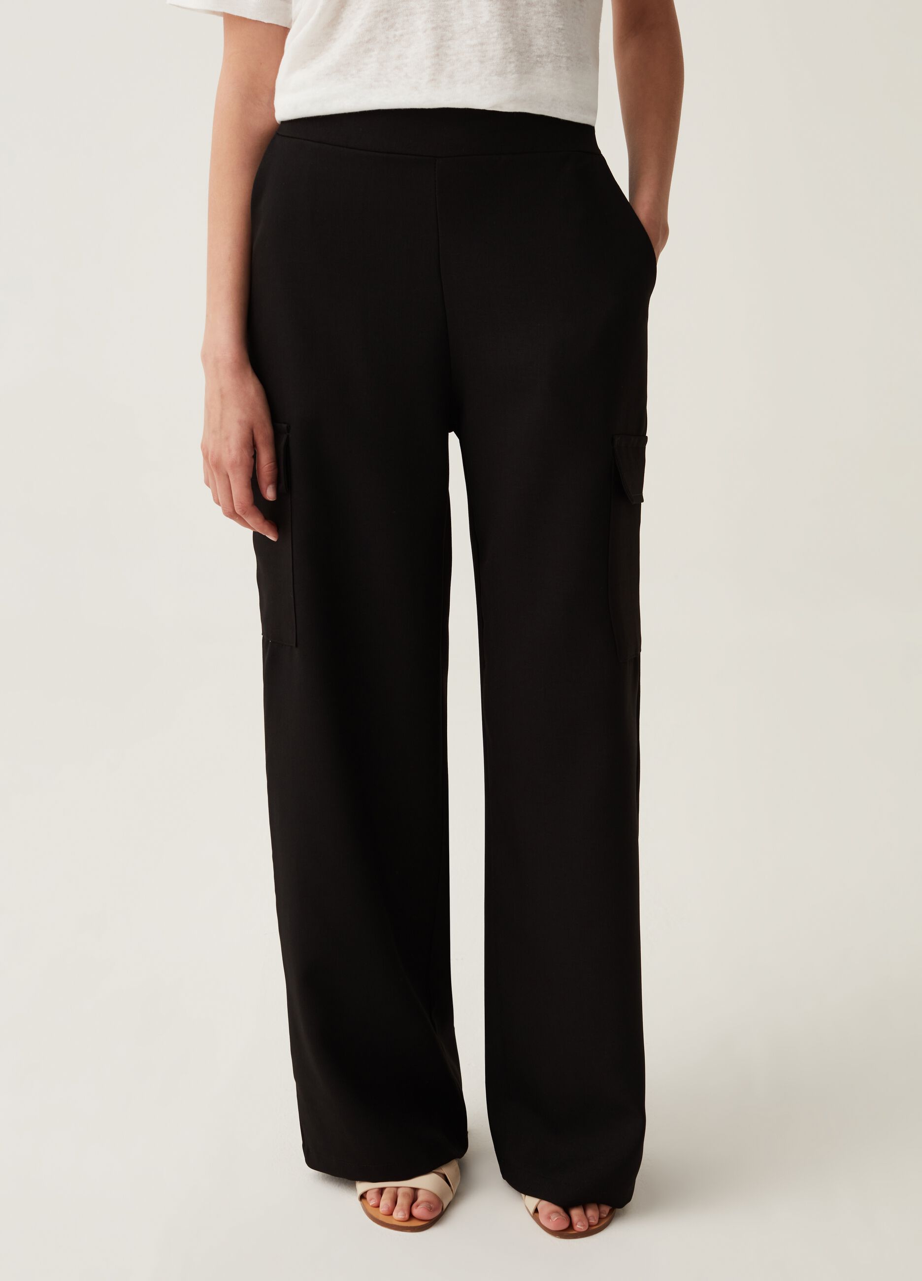 Pantaloni palazzo cargo_1