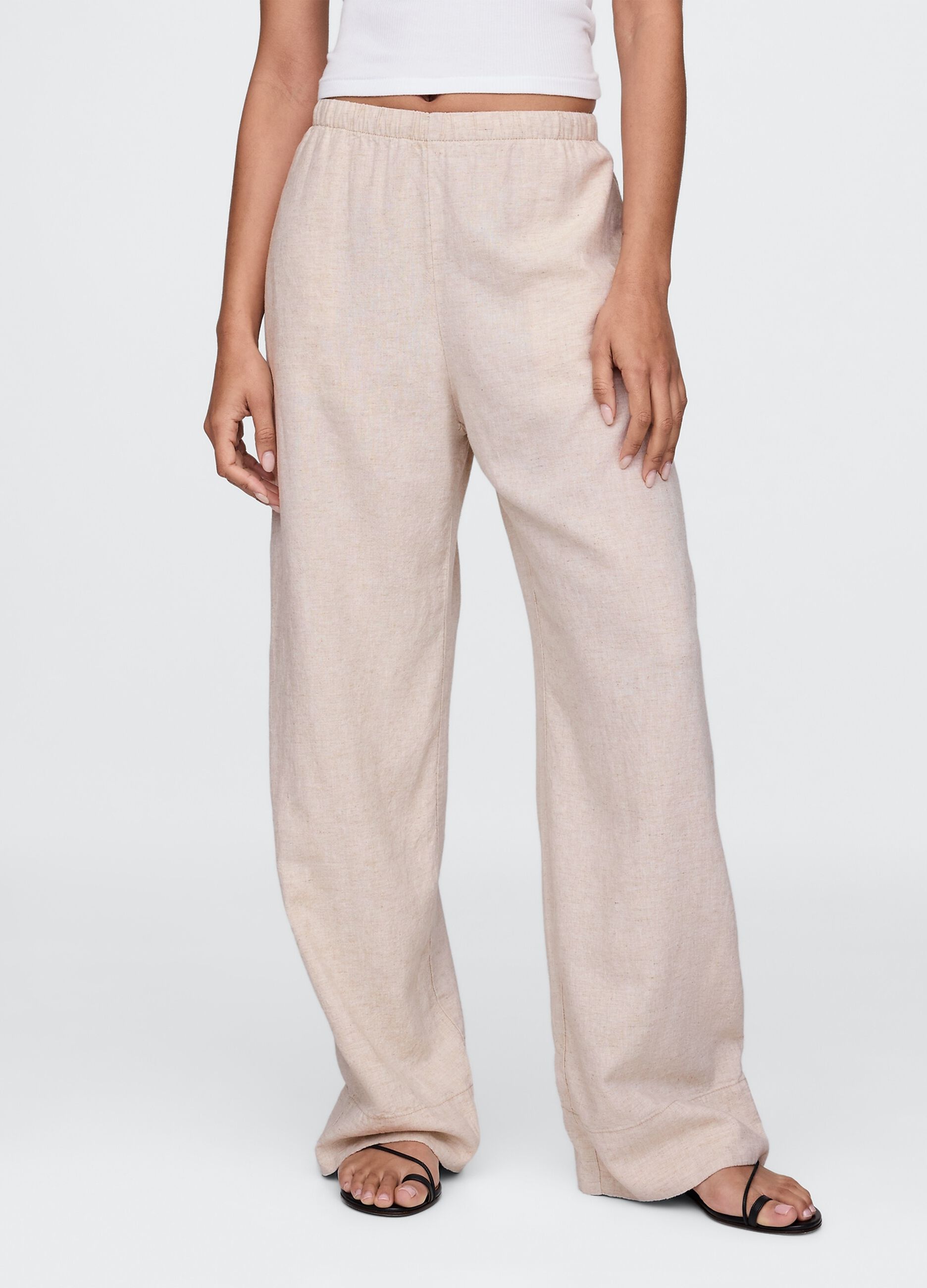 Pantaloni wide leg