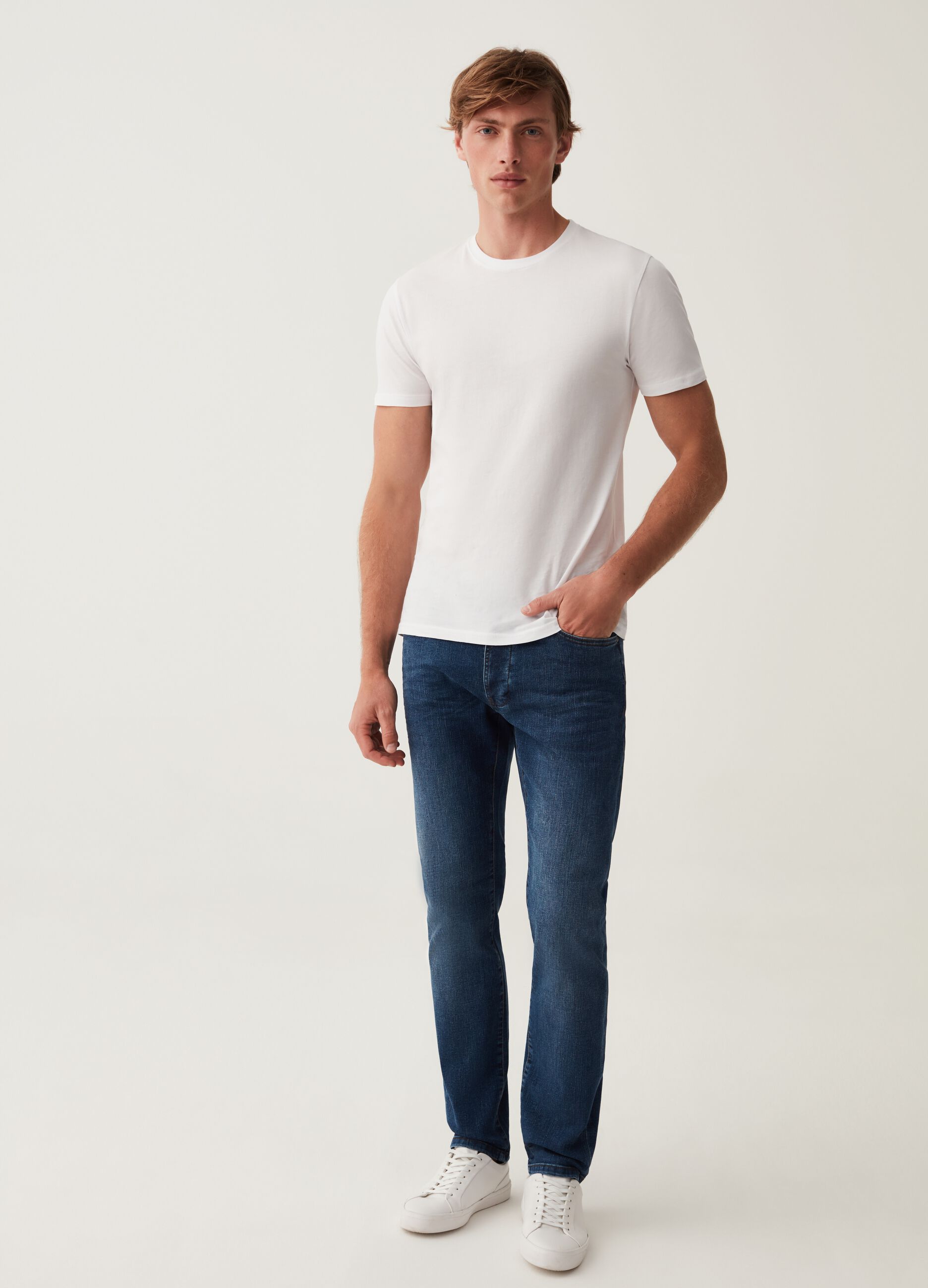 Jeans slim fit cinque tasche_0
