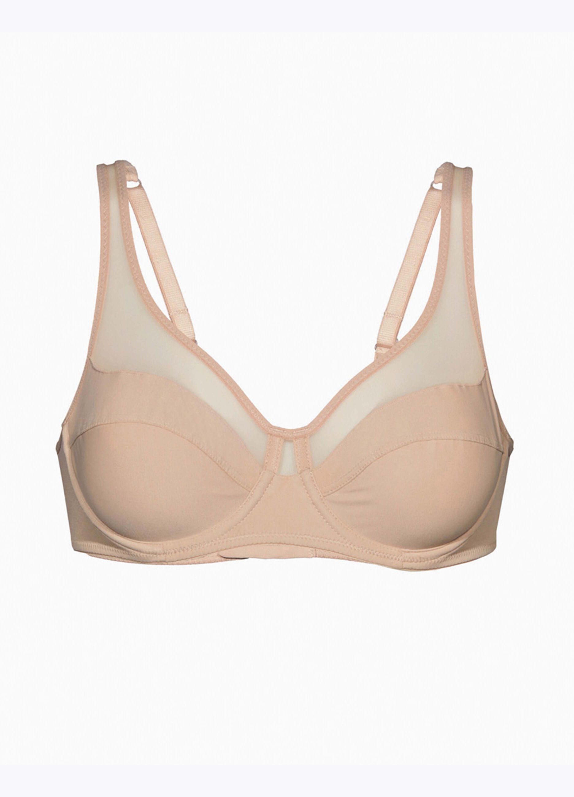 Reggiseno con ferretto Generous microfibra e tulle