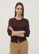 Brown long-sleeved viscose-blend cardigan_2