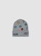 Grey Avengers print hat for boys_0