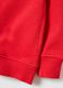 Red child&rsquo;s cotton hoodie in regular fit_3