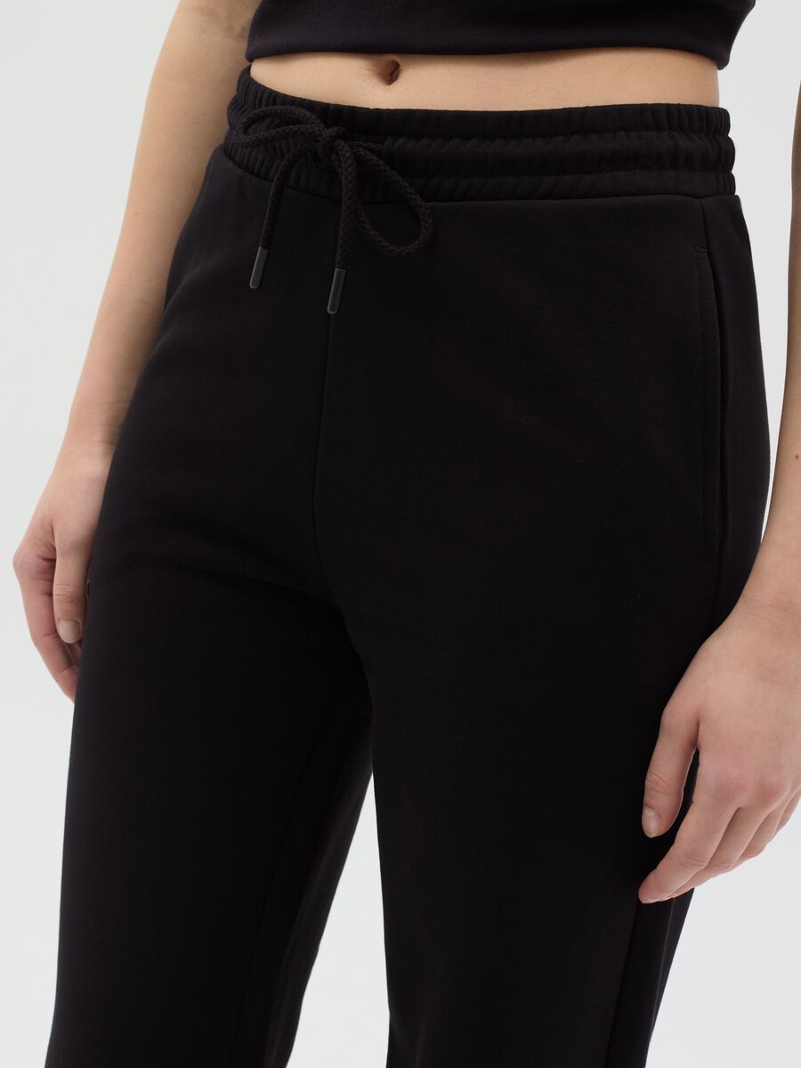 Essential straight-fit joggers with drawstring_2