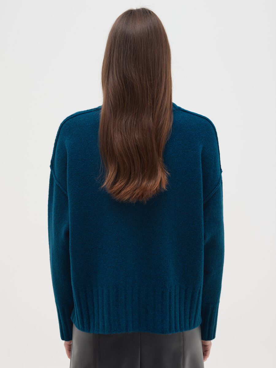 Oversized blue blend sweater_2