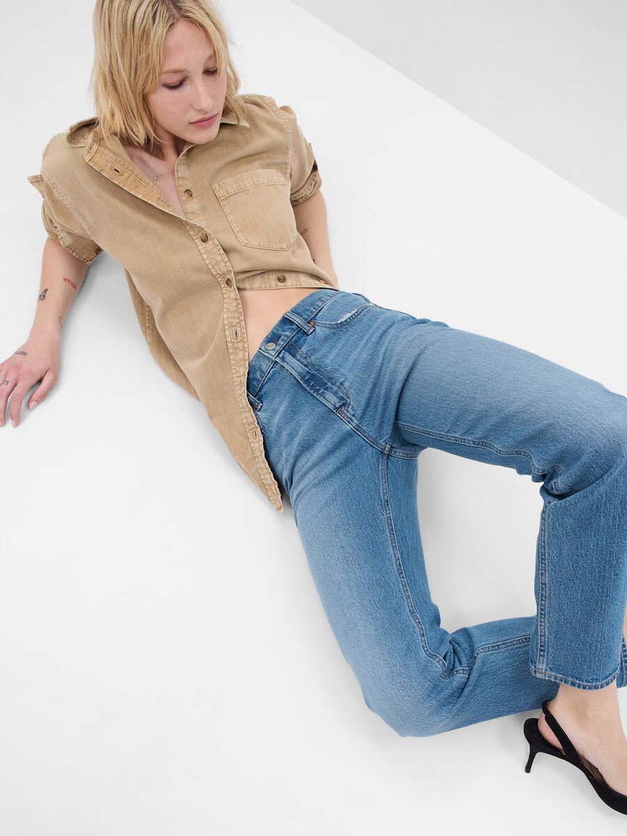 Straight-fit, high-rise jeans_2