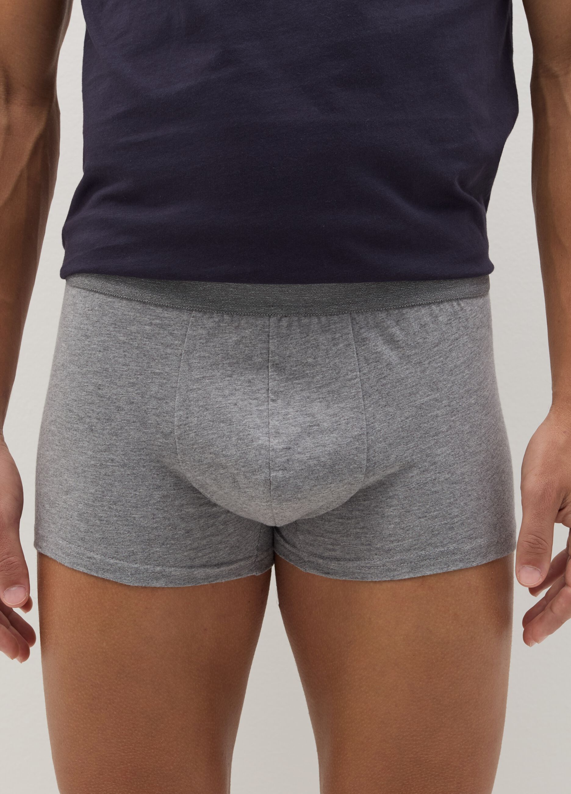 Tripack boxer in cotone bio 