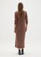 Stretchy Brown Maternity Dress_3