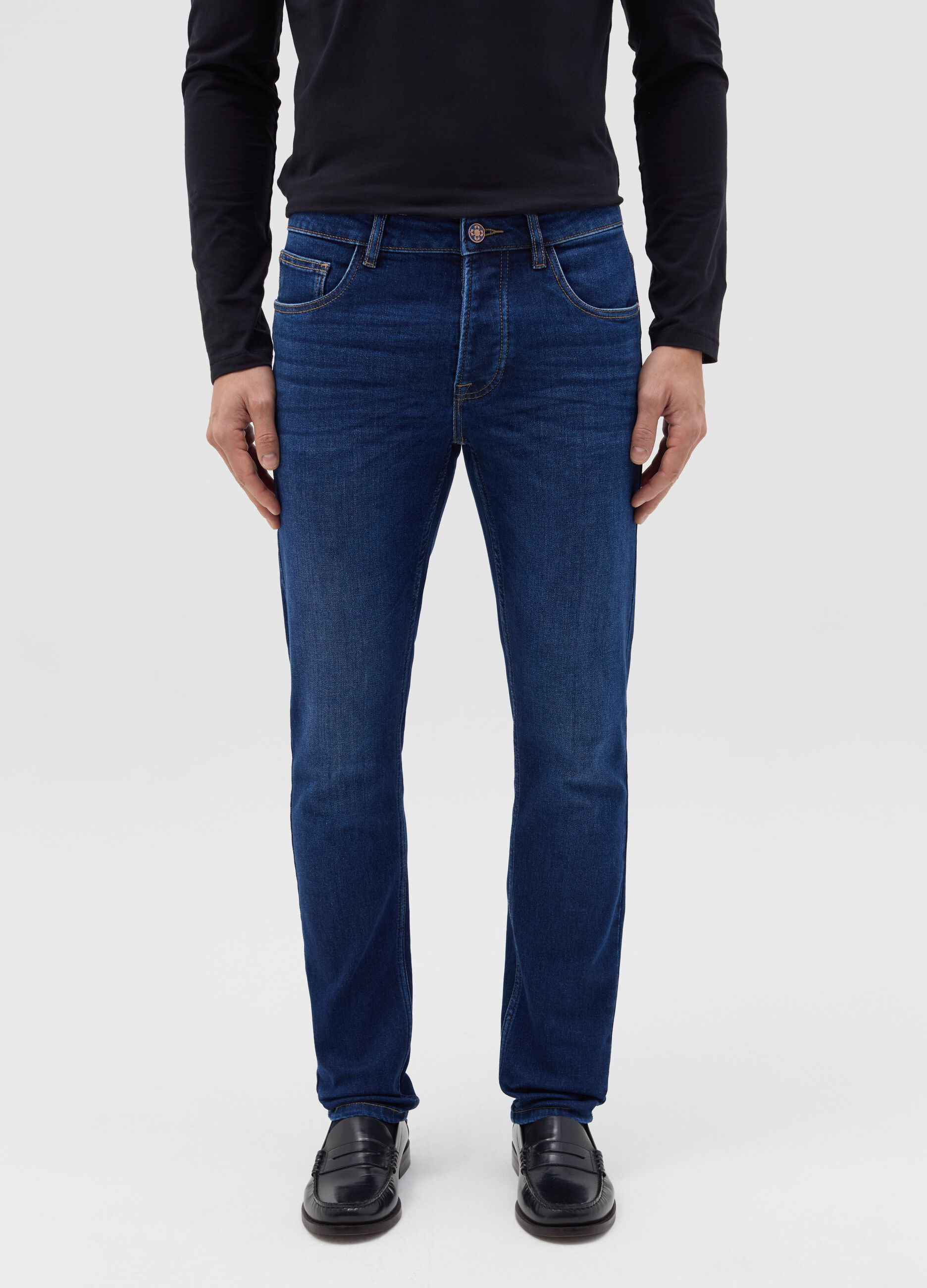 Skinny-fit jeans with five pockets