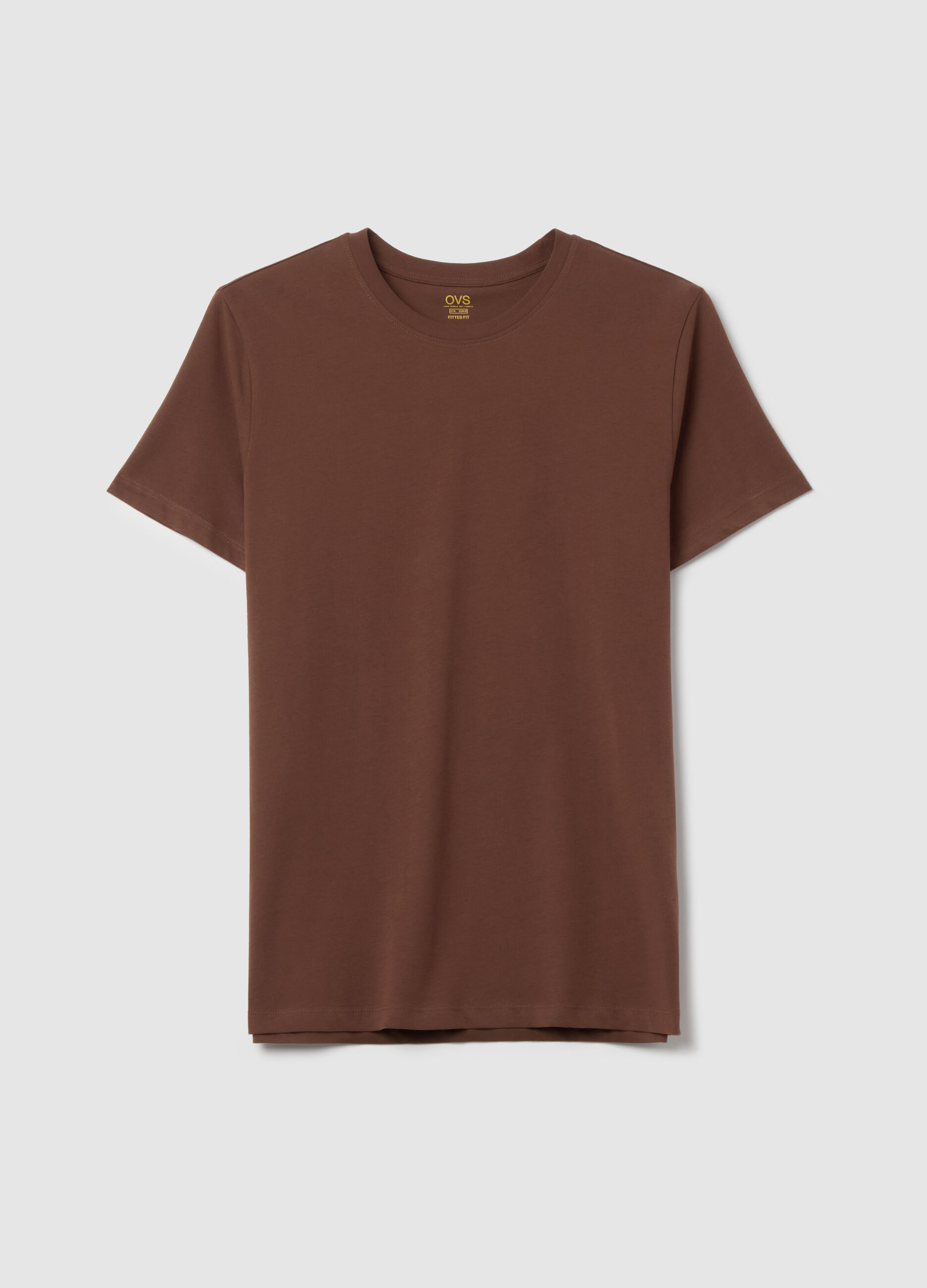 Relaxed-fit T-shirt with round neck