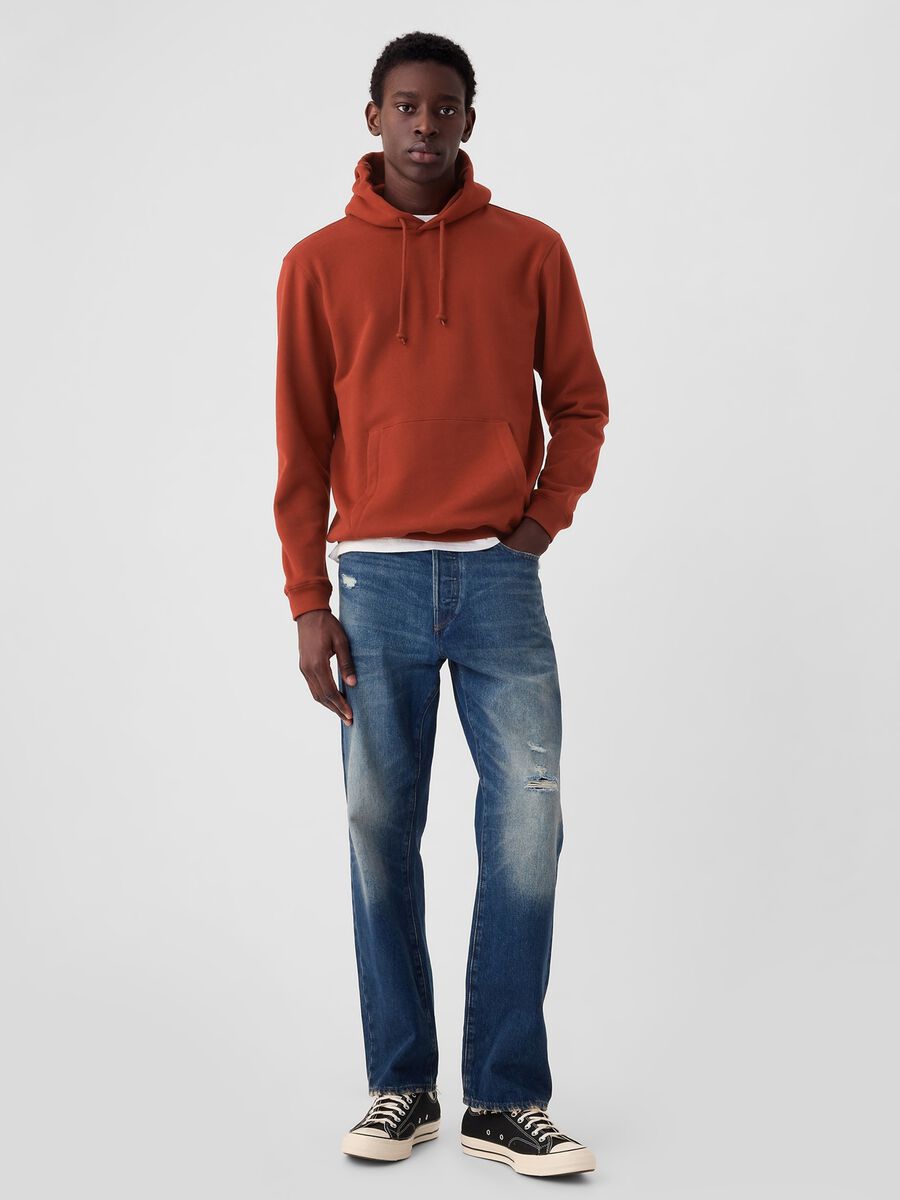 Sweatshirt with hood and pocket_0