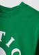 T-shirt verde in puro cotone con stampa Celtics relaxed fit_3
