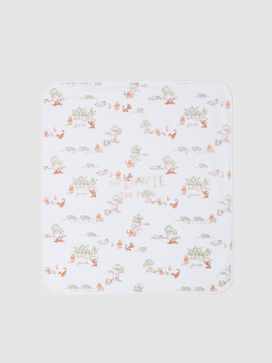Winnie The Pooh cot blanket in cotton_1