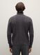 Grey turtleneck jumper regular fit with jacquard pattern_3