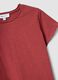 Red pure cotton short-sleeve T-shirt, regular fit_5