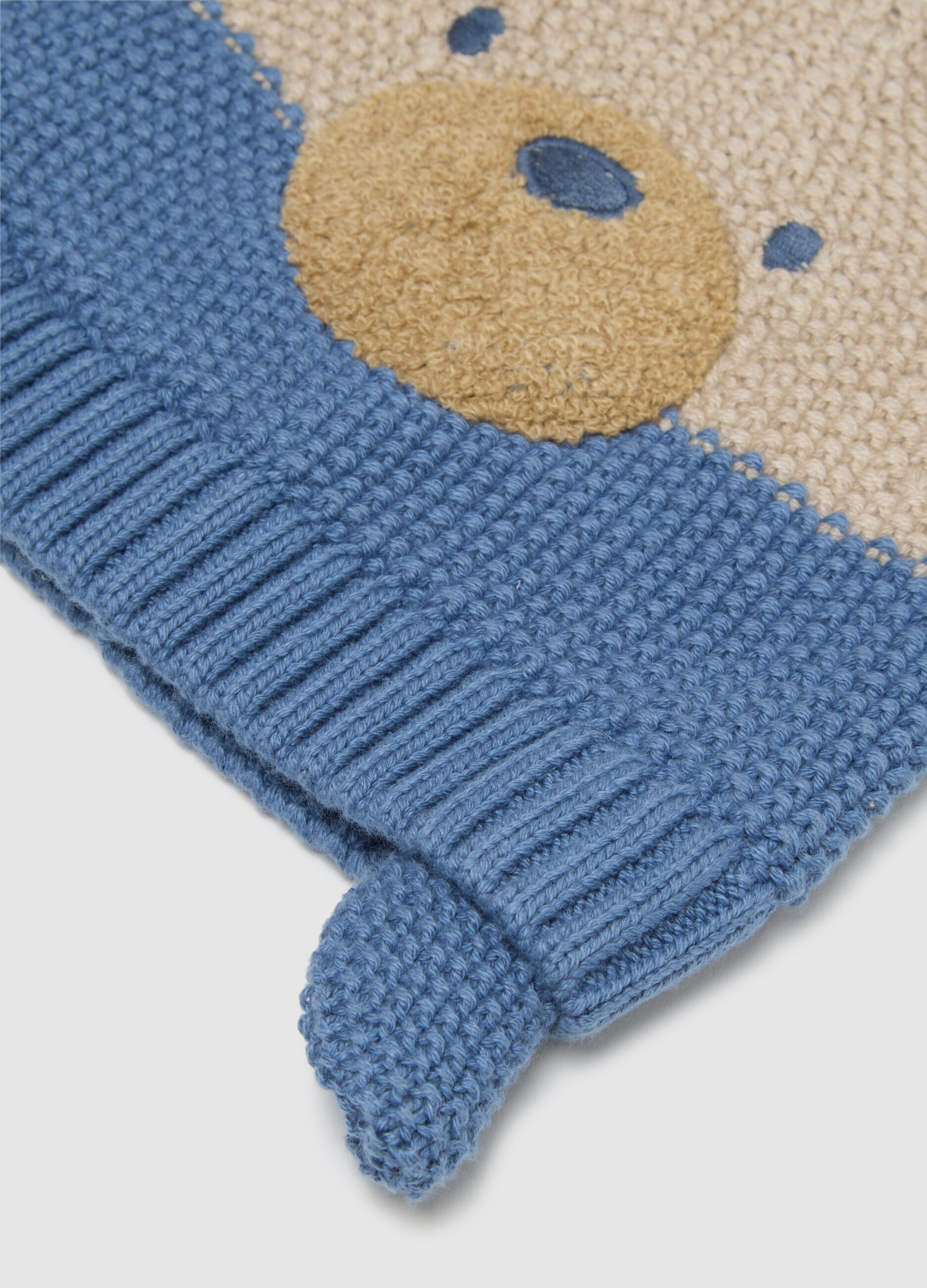 Newborn hat in pure multicoloured cotton