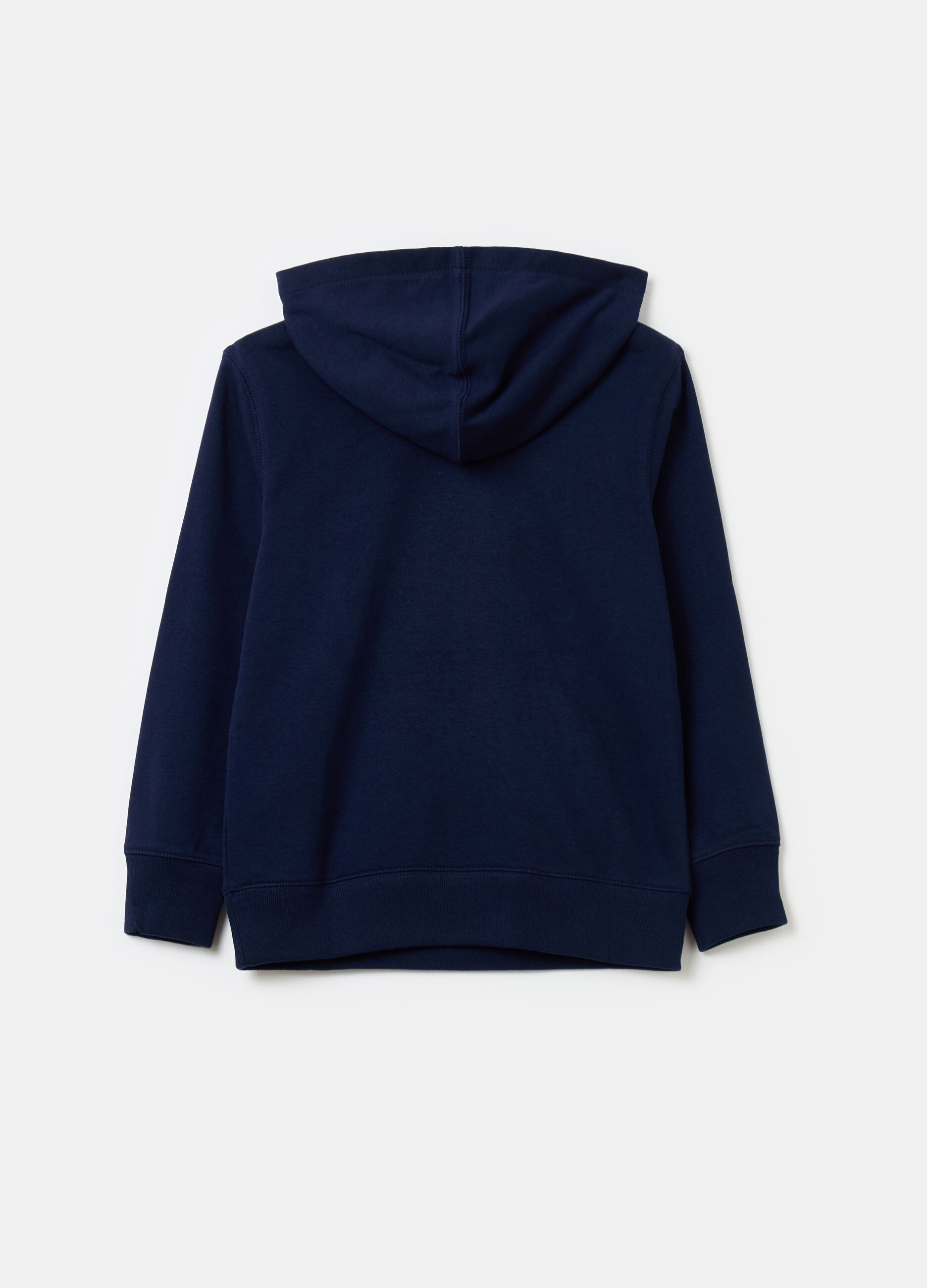 Felpa in French Terry con ricamo logo