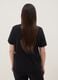 Black pure cotton short-sleeve T-shirt_3