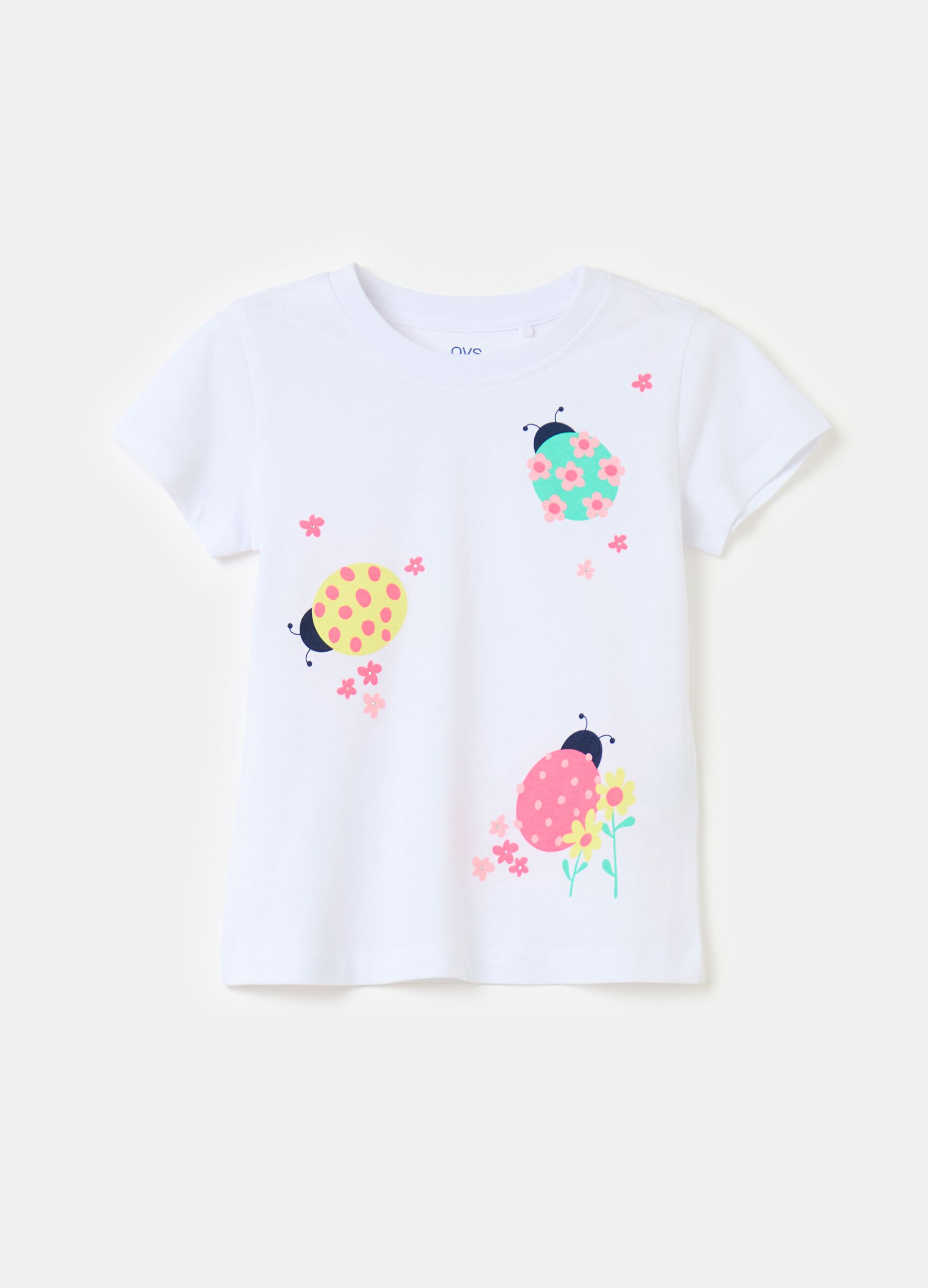T-shirt in cotone con stampa