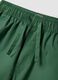 Green Pure Cotton Regular Fit Children's Shorts_3