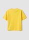Kids' oversized fit yellow pure cotton t-shirt_1