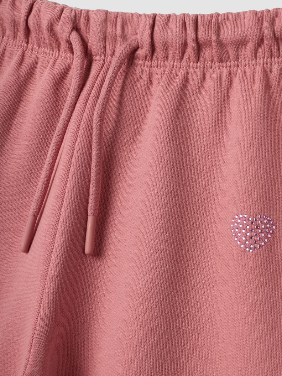 Dusty pink pure cotton regular-fit trousers_2