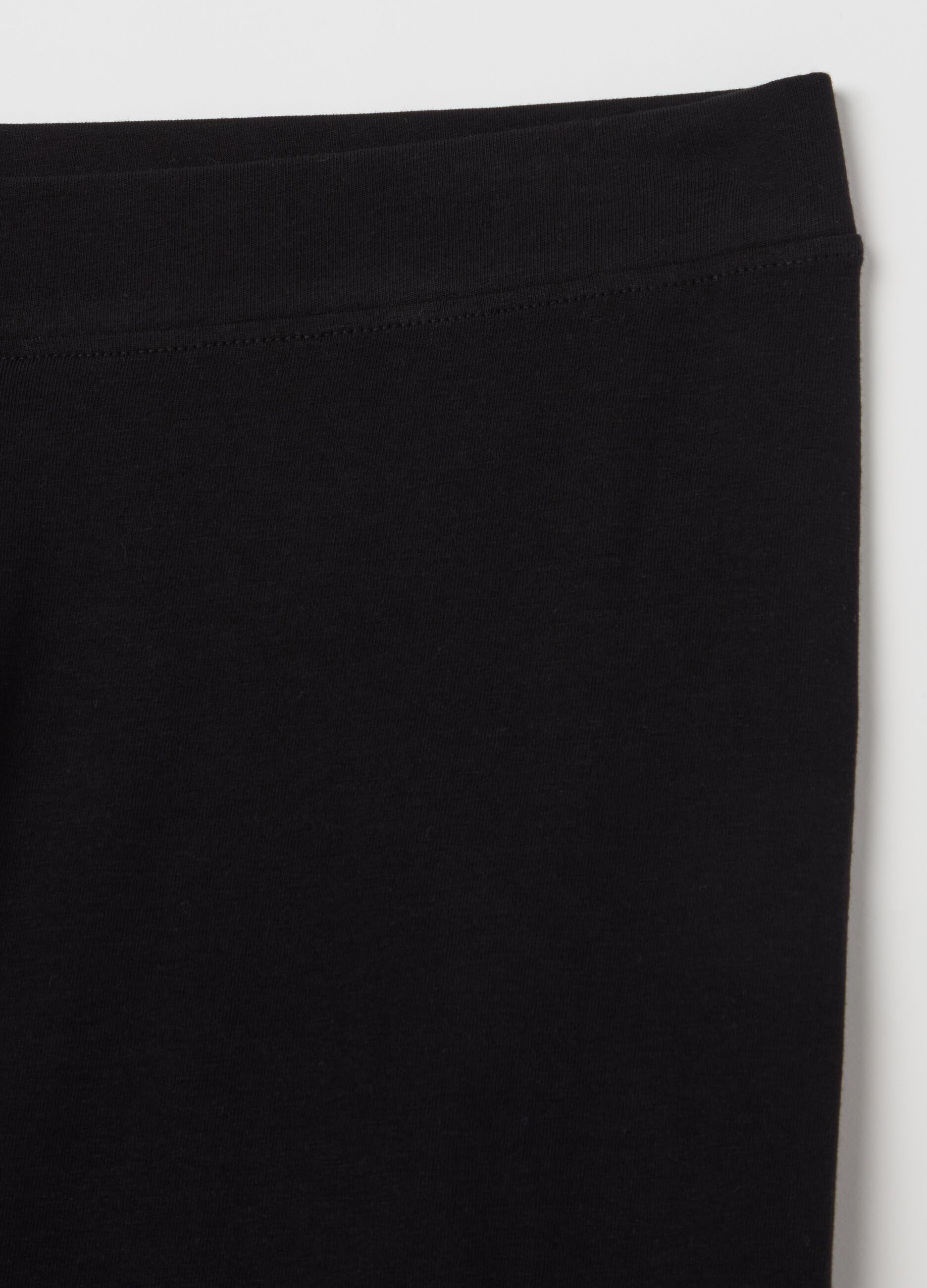 Leggings in cotone stretch Curvy