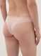 3-pack of multicolour Brazilian briefs with lace trim_2