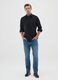 Men's Pure Cotton Blue Regular Fit Jeans_0