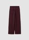 Purple cotton-blend straight-fit trousers_2