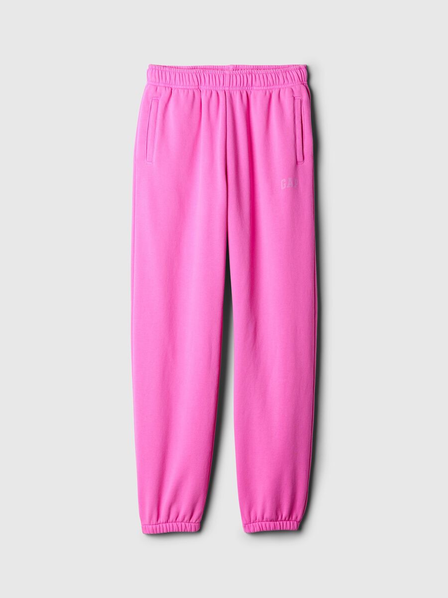 Joggers in fleece_3