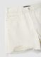White pure cotton shorts_1