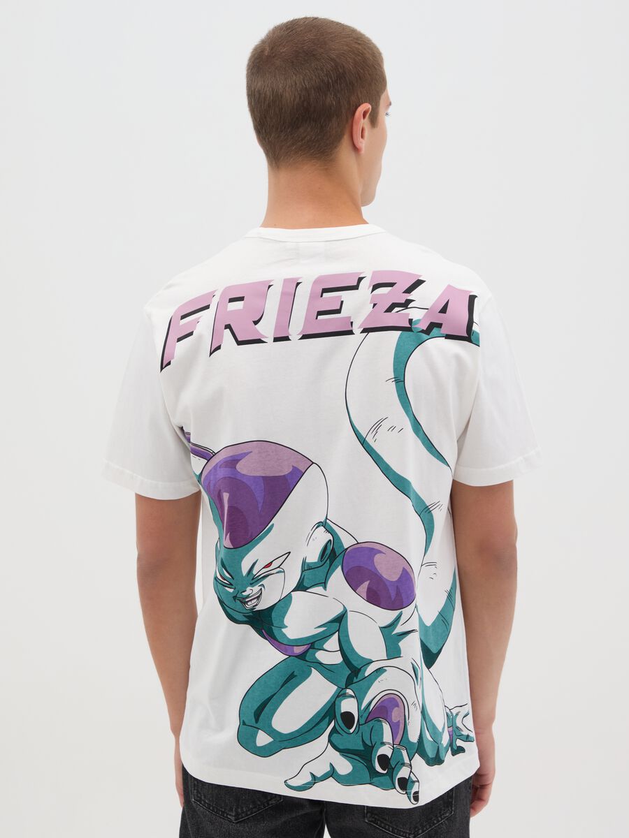White T-shirt with Dragon Ball Super logo_3