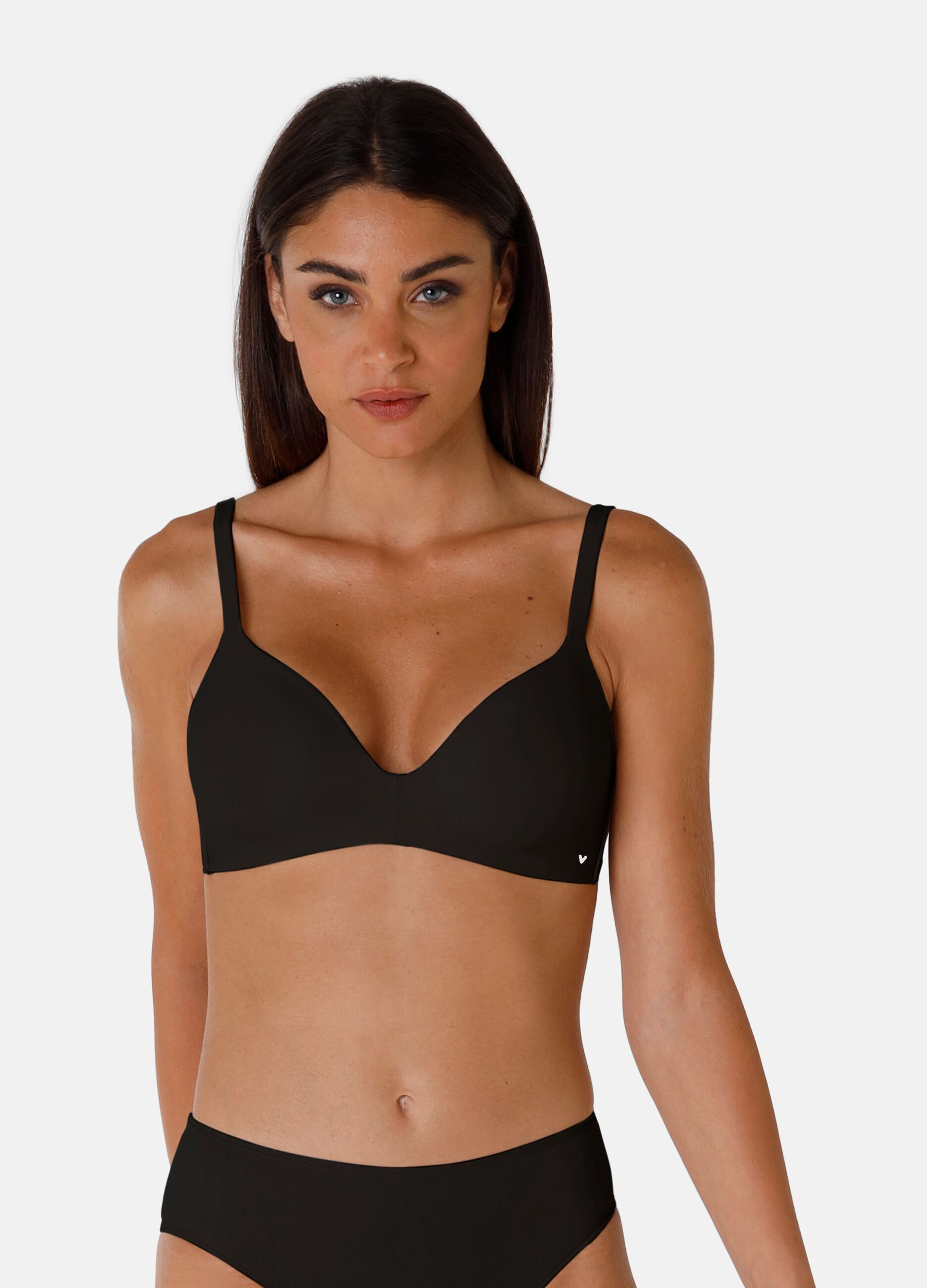 Invisible Lift triangle bra with underwiring