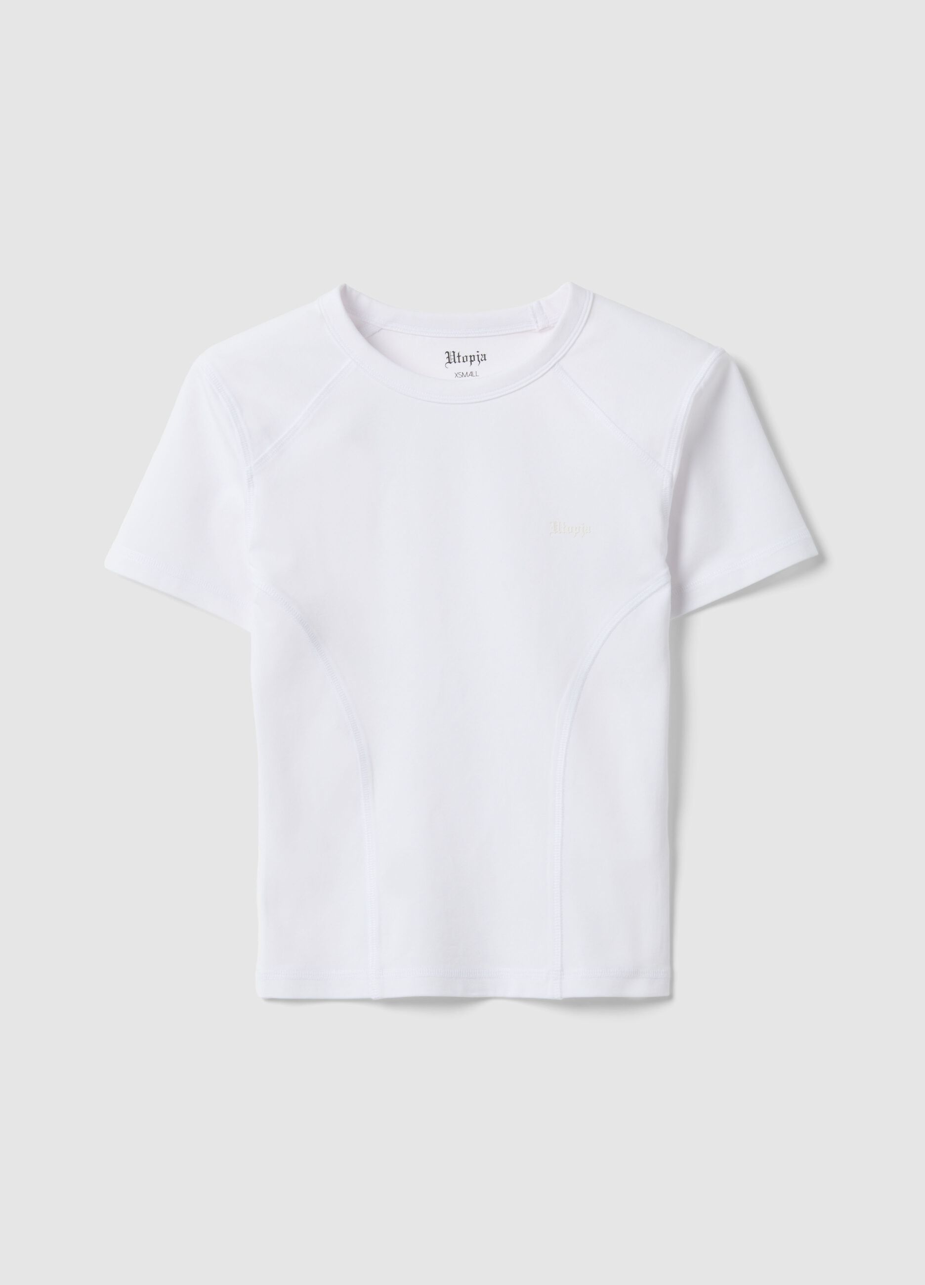 Fitted Logo T-shirt White