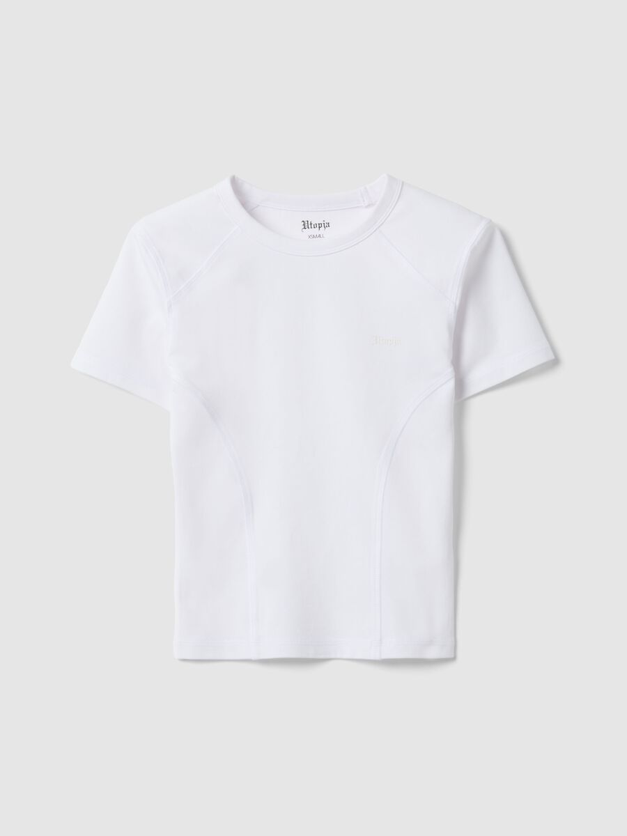 Fitted Logo T-shirt White_0