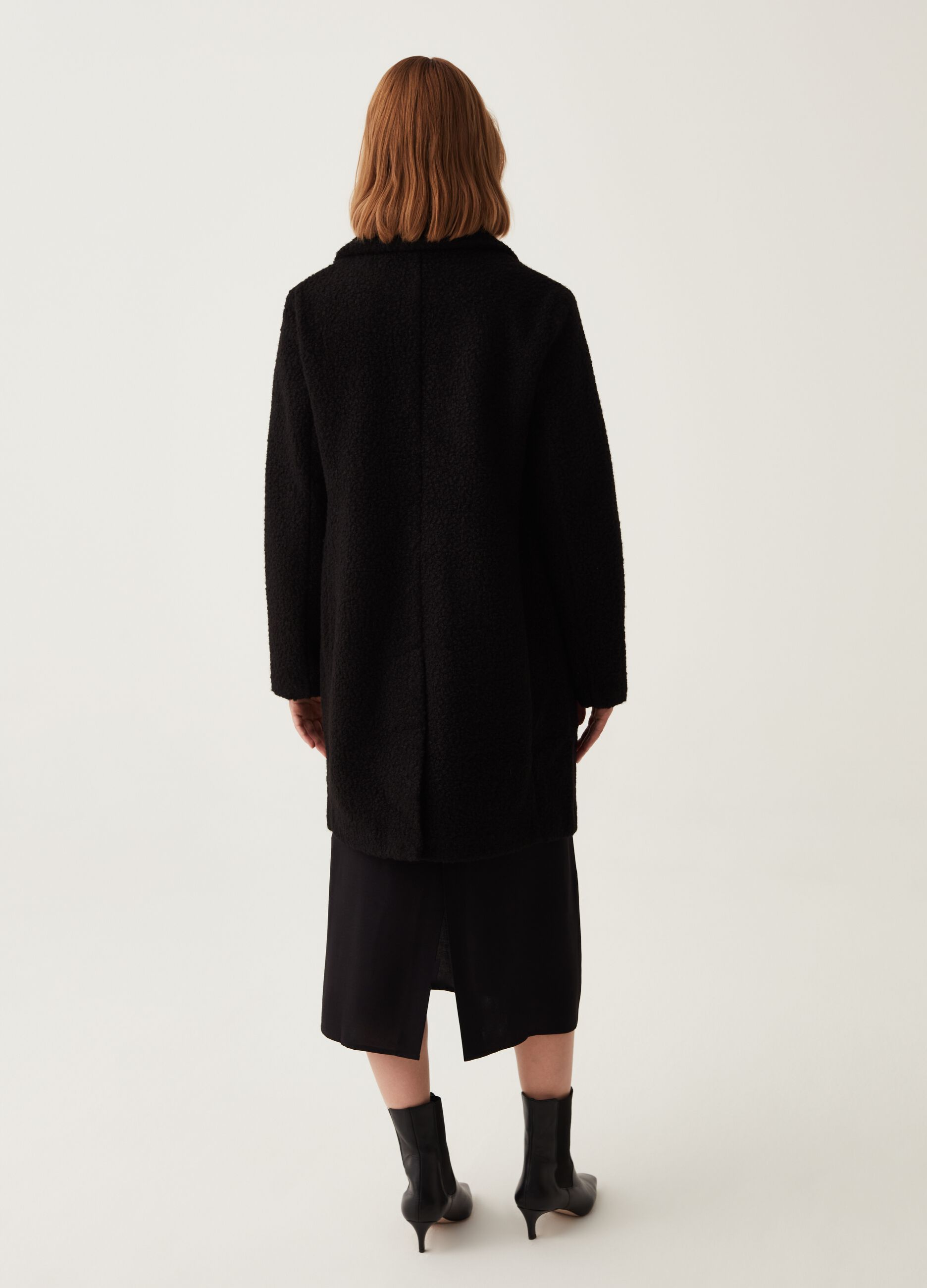 Cappotto lungo effetto boucle_2