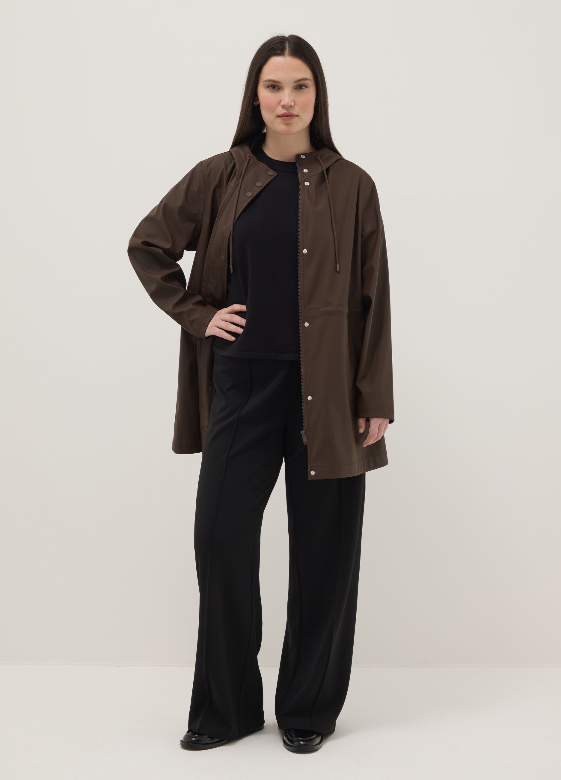 Black Straight Fit Treggings