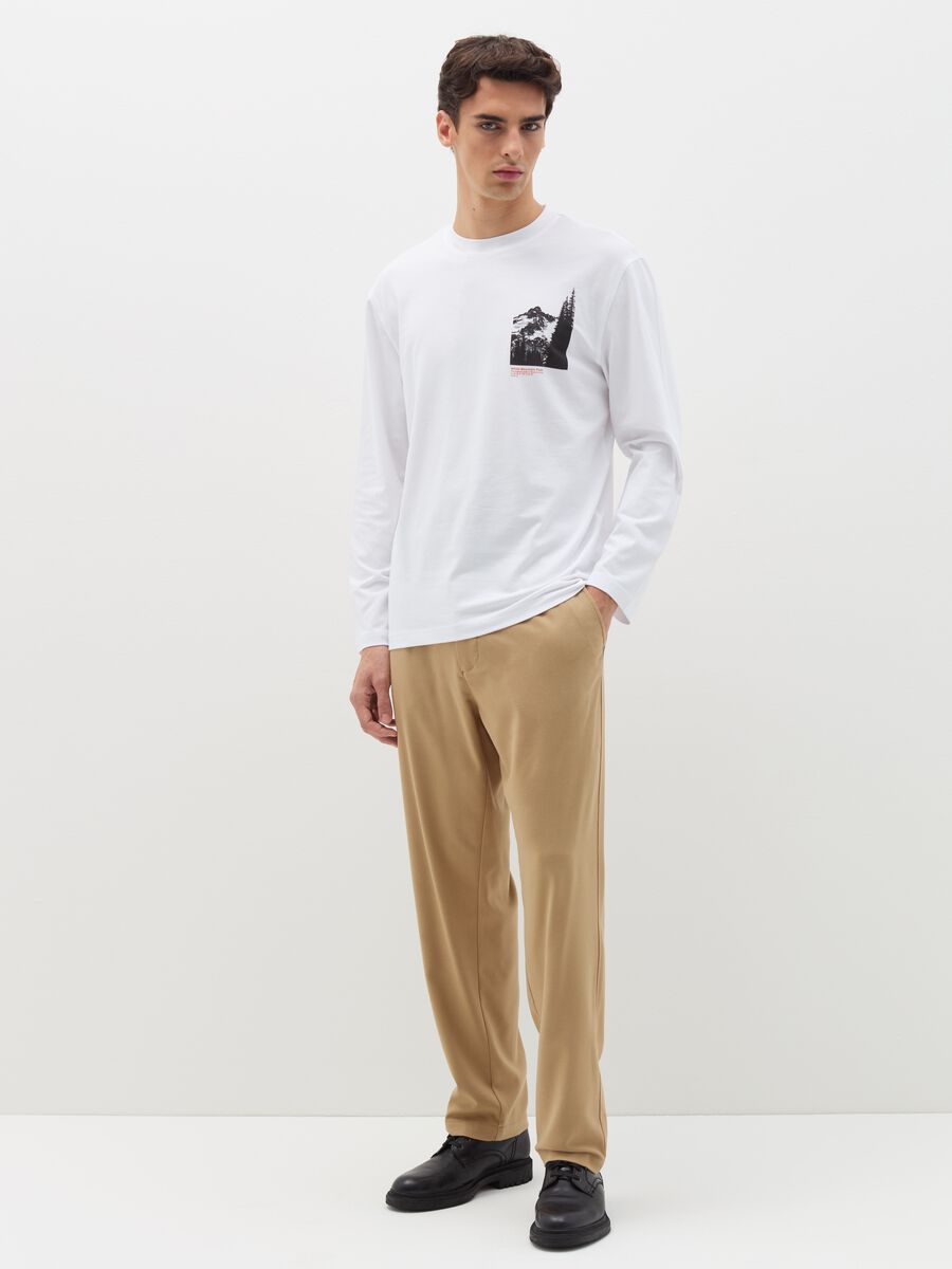 T-shirt with White Mountain Park print_1