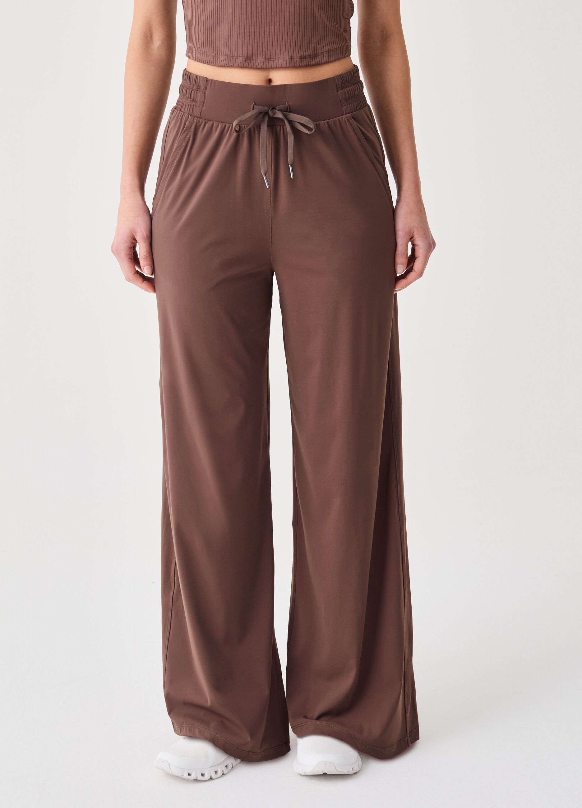 Pantaloni a gamba larga con coulisse ALTAVIA STUDIO