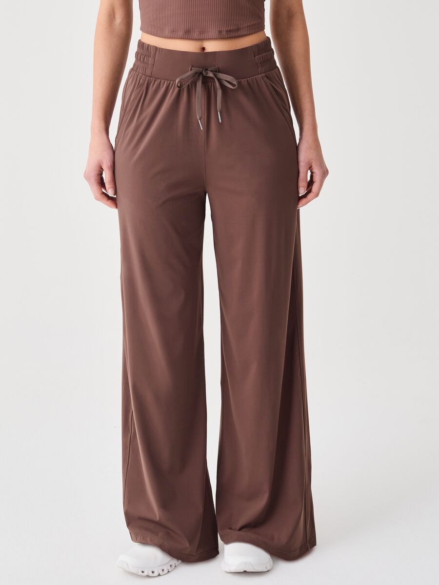 Pantaloni a gamba larga con coulisse ALTAVIA STUDIO_1