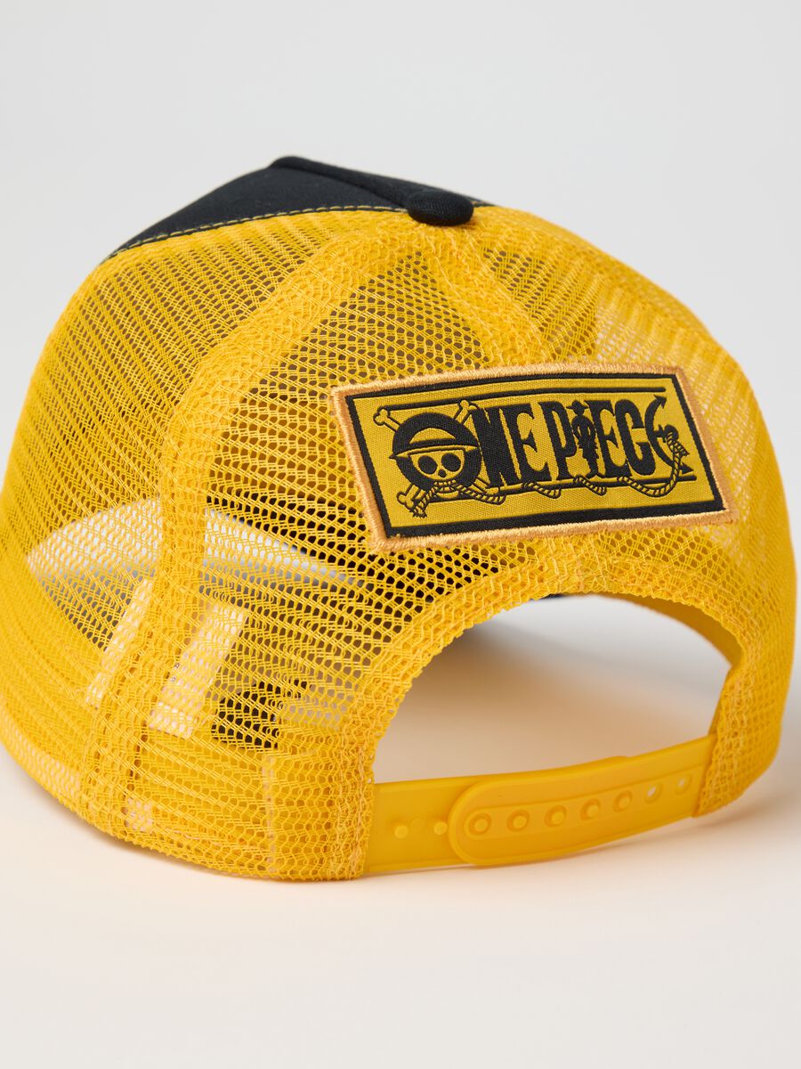 Black and yellow cotton baseball cap OVS_2