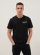 Black pure cotton regular fit t-shirt with Ducati print_0