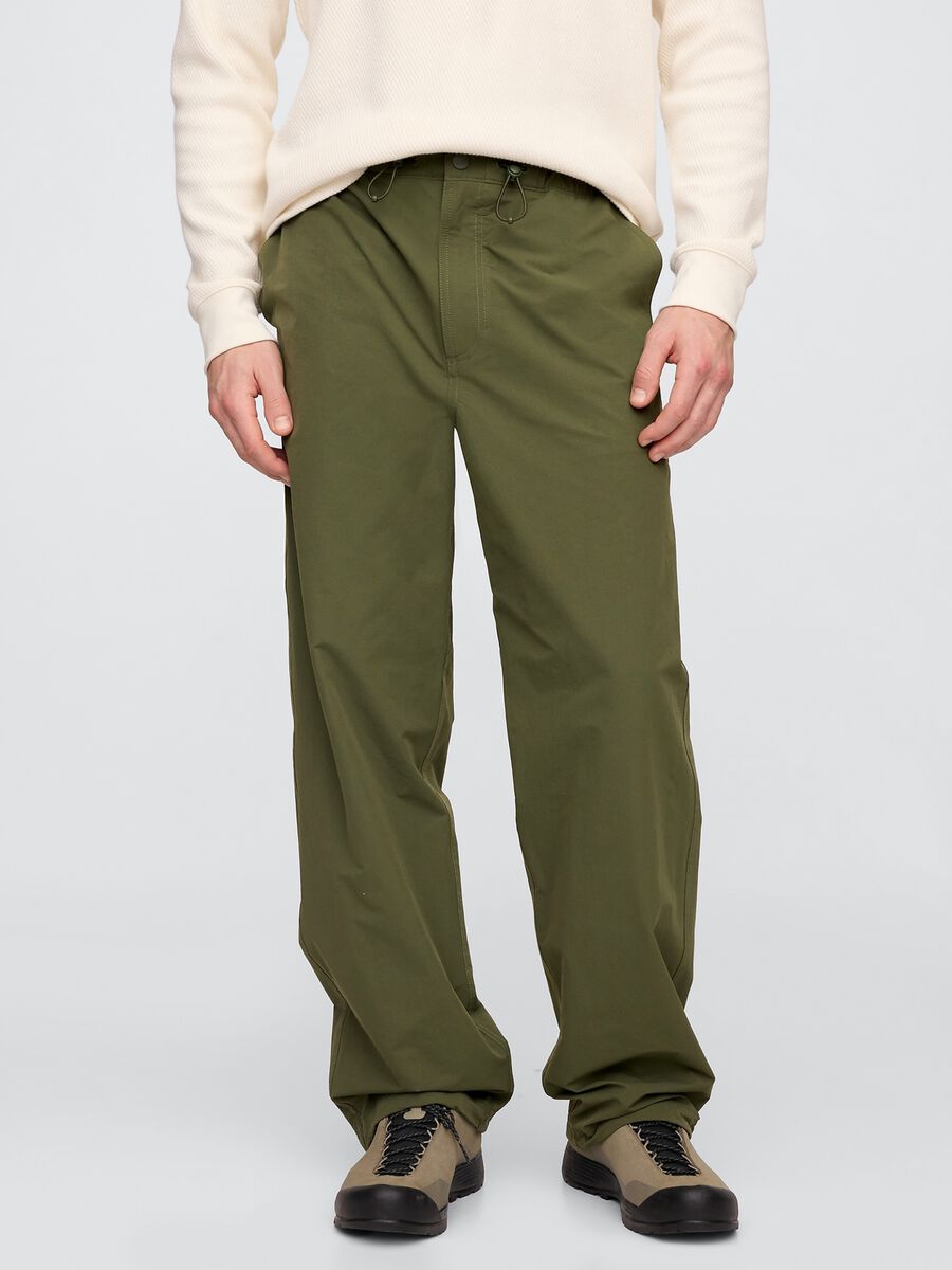 Green Regular Trousers by Gap_1