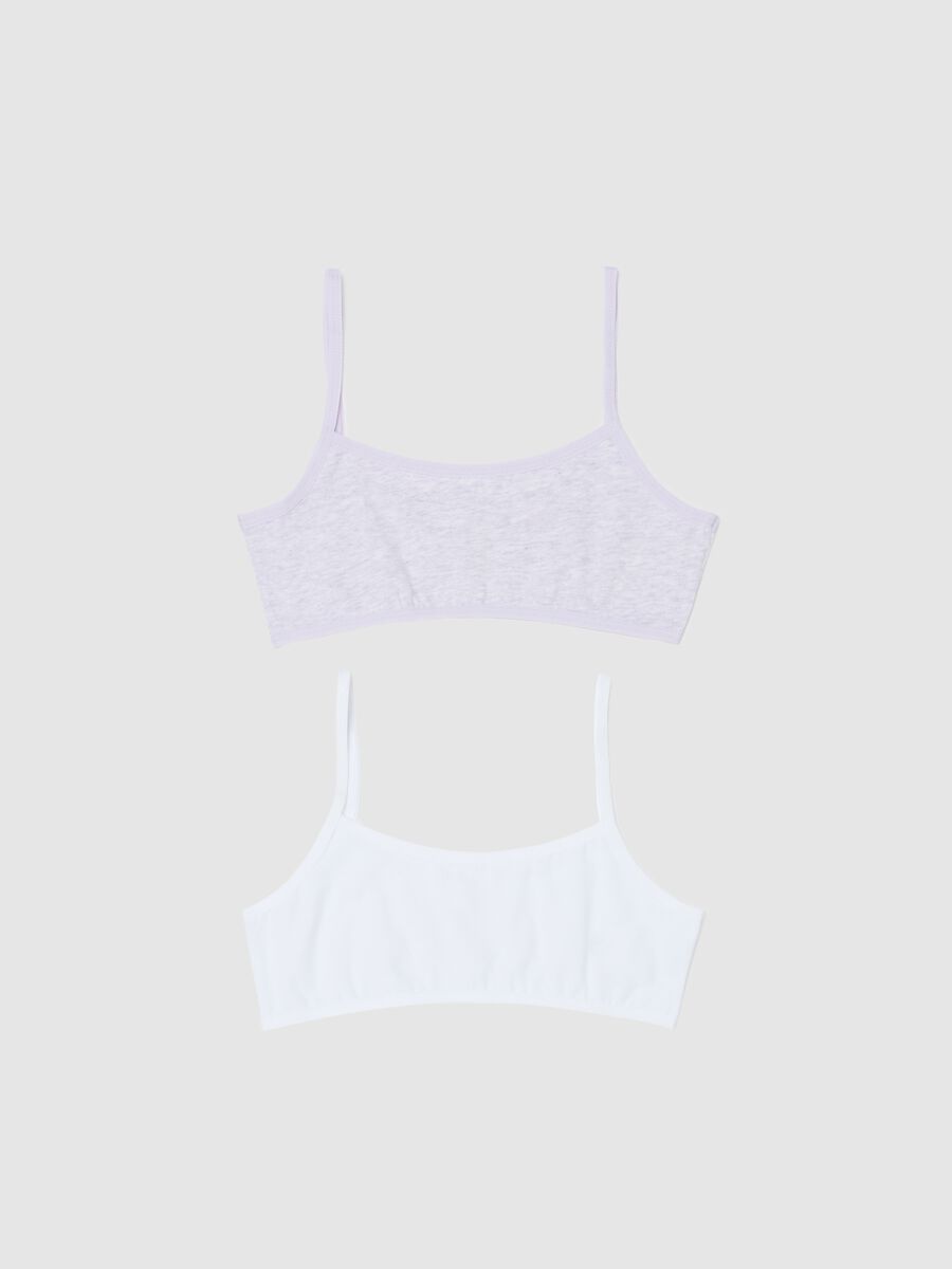Bipack top intimi in cotone stretch_0