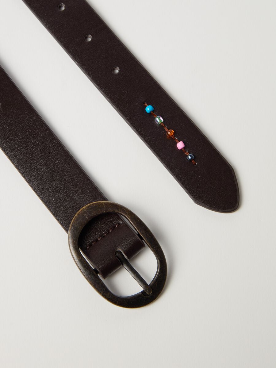 Belt with multicoloured beads_1